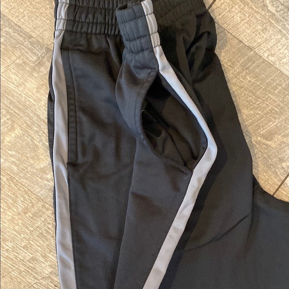Tek Gear Black and Gray Track Pants with Elastic Waistband - Picture 4 of 4